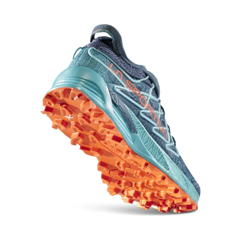 La Sportiva Mutant V2 Women's Fell/Trail Running Shoe in Storm Blue/Cherry Tomato-4